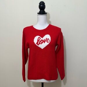 NWT Vince Camuto Girl's Long Sleeve Soft Knit  (Love) sweater size xl 14/16 kids